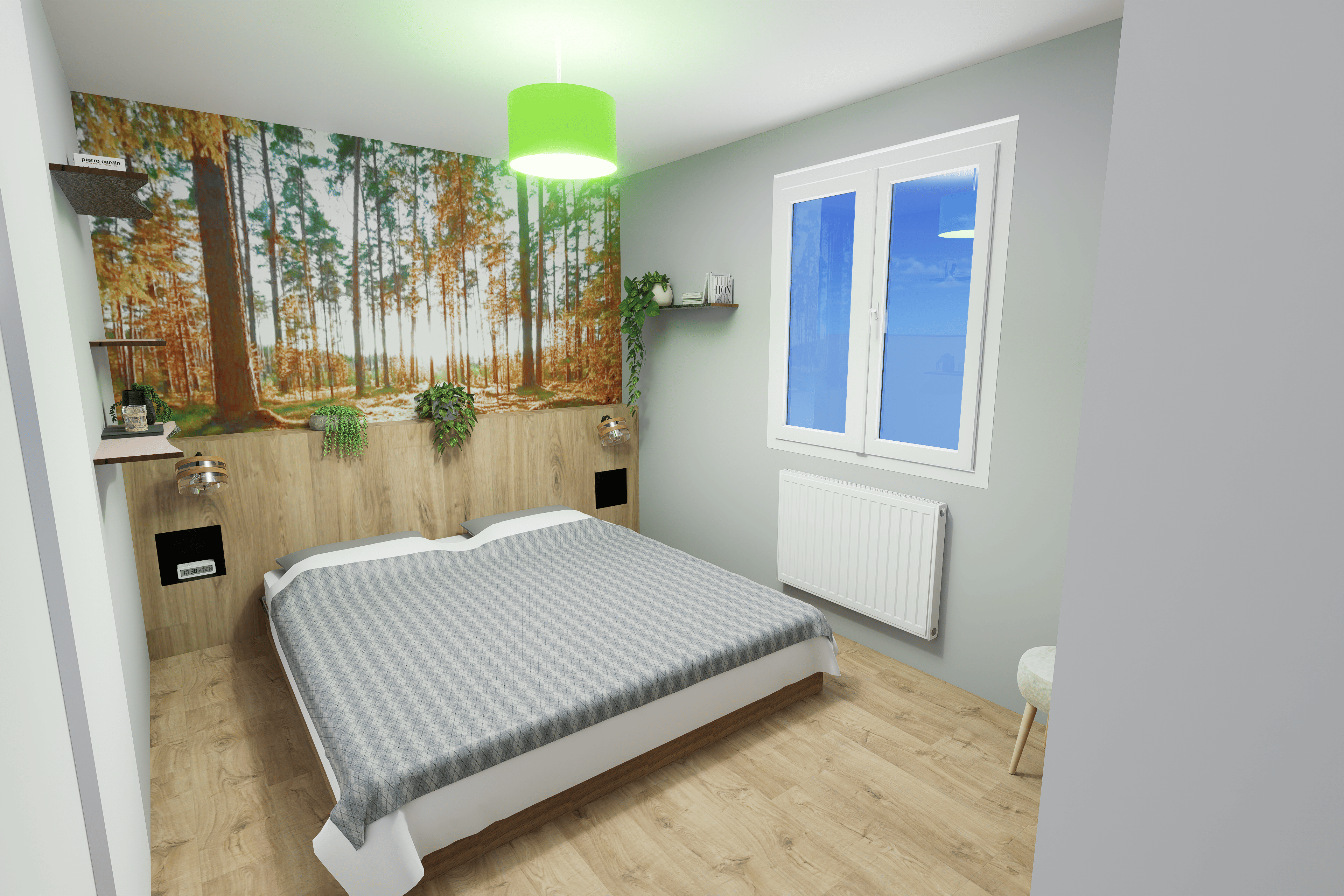 Aménagement chambre parentale